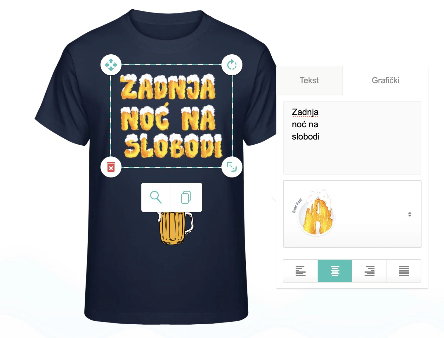 Muška majica za momačku večer - puppynator.hr