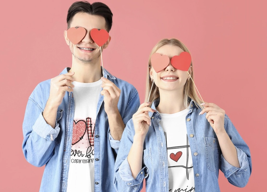 Majice s dizajnom za Valentinovo - puppynator.hr