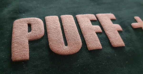 Puff Emboss tisak odjeće - puppynator.hr