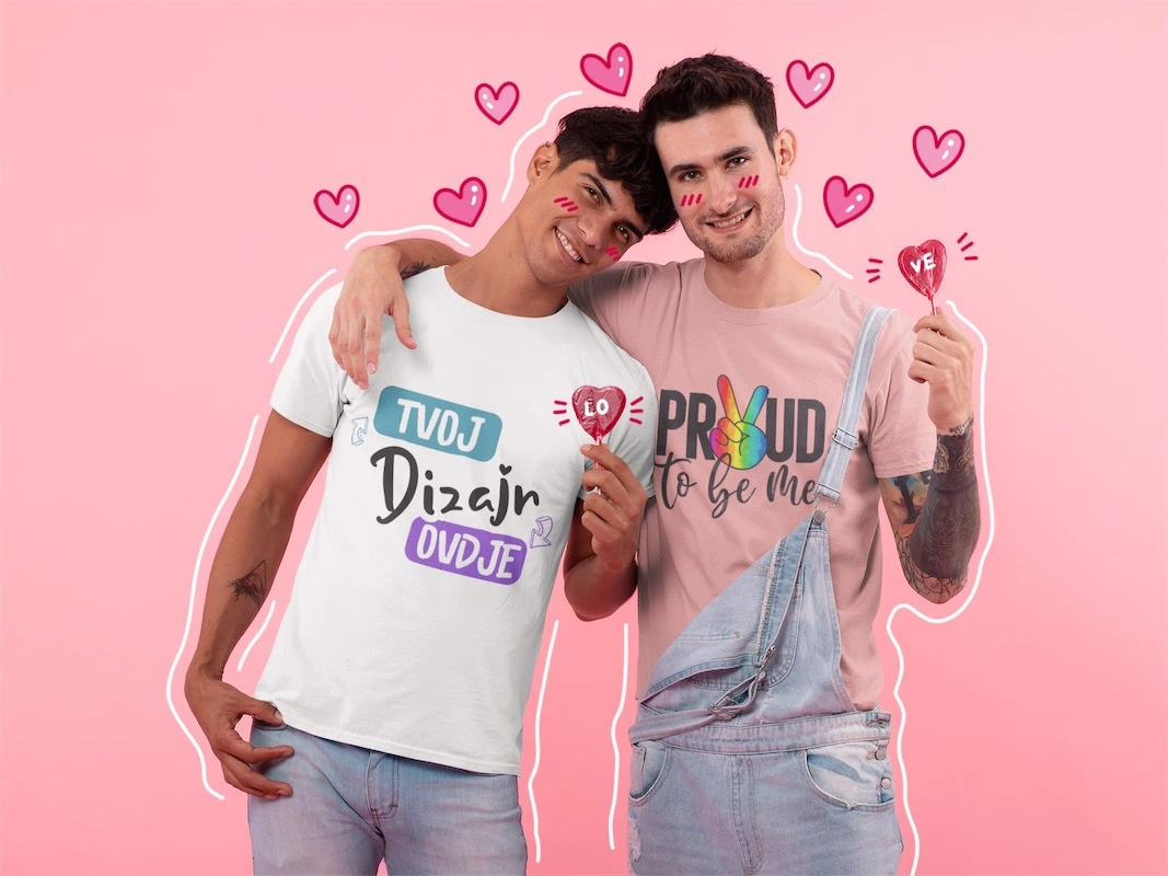 Majica s LGBT+ motivima - puppynator.hr