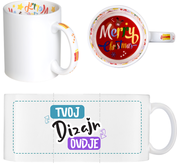 Šalica S Motivom „Merry Christmas“