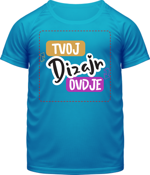Dječja Sportska Majica Raglan T Sporty