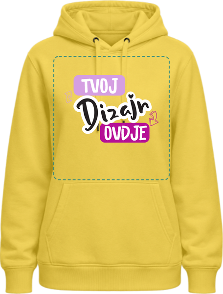 B&C QUEEN Duksa s Kapuljačom