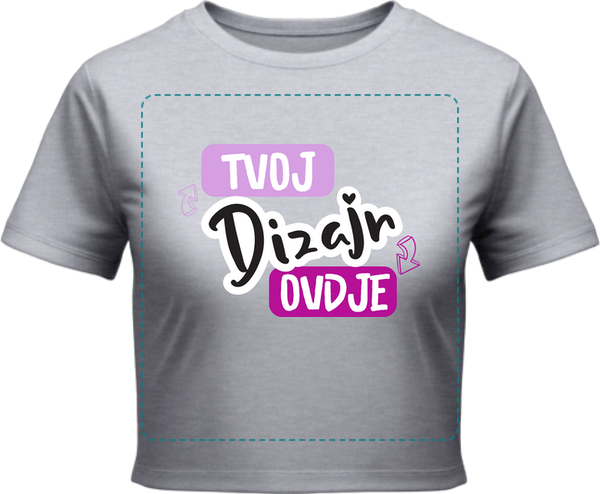 AWDis Kratka Majica Iznad Pupka