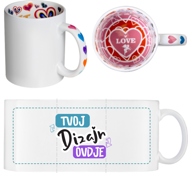 Šalica S Motivom „Love“